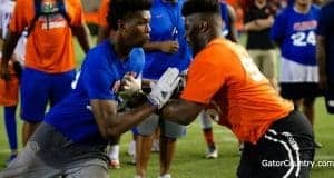 Florida Gators recruiting OL target Richard Gouraige at FNL- 1280x854