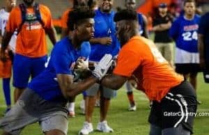 Florida Gators recruiting OL target Richard Gouraige at FNL- 1280x854