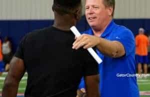 Florida Gators recruiting RB target Dameon Pierce and Jim McElwain- 1280x1280