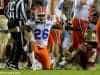 University of Florida safety Marcell Harris celebrates a tackle of FSU running back Dalvin Cook- Florida Gators football- 1280x852