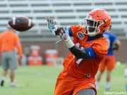 Florida Gators athlete Kadarius Toney catches a pass- 1280x853