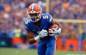 Florida Gators defensive back CJ Henderson scores against Tennessee- 1280x852