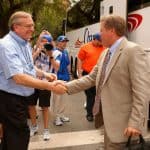 Florida Gators football coach Jim McElwain arrives for the Tennessee game- 1280x852