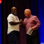 Florida Gators pep rally with Emmitt Smith and Mick Hubert- 1280x854
