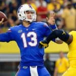 Florida Gators quarterback Feleipe Franks against Michigan-1280x853