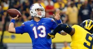 Florida Gators quarterback Feleipe Franks against Michigan-1280x853