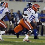 Florida Gators receiver Kadarius Toney scores against Kentucky- 1280x943