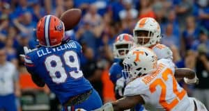 Florida Gators receiver Tyrie Cleveland catches game winning TD against Tennessee- 128x0852