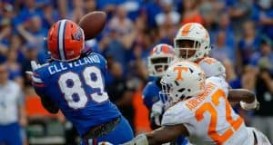 Florida Gators receiver Tyrie Cleveland catches game winning TD against Tennessee- 128x0852