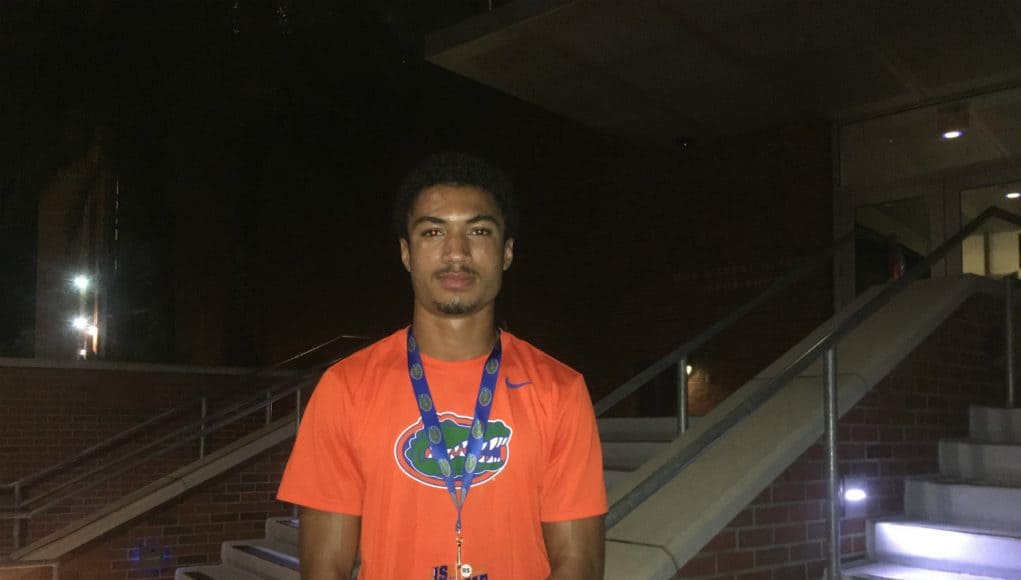 Florida Gators recruiting target Anthony Schwartz on his visit- 1280x960