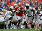 Florida Gators running back Lamical Perine runs against Vanderbilt- 1280x852