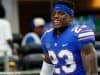 University of Florida defensive back Chauncey Gardner smiles before the Florida Gators matchup against Michigan at AT&T Stadium- Florida Gators football- 1280x852