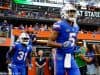 University of Florida freshmen C.J. Henderson and Shawn Davis run out on to the field before the Florida Gators game against Michigan- Florida Gators football- 1280x852