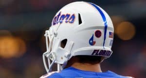 Feleipe Franks will start against Northern Colorado University of Florida quarterback Feleipe Franks warming up before the Florida Gators game against the Michigan Wolverines- Florida Gators football- 1280x852