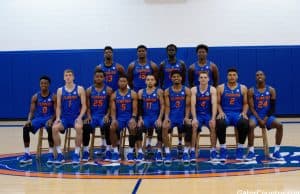 2017-18 Florida Gators basketball team at media day- 1280x852