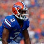 Florida Gators DB Marco Wilson against LSU in 2017-1280x853