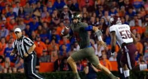Florida Gators QB Feleipe Franks looks down field against Texas A&M-1280x852