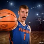 Florida Gators freshman forward Chase Johnson at media day- 1280x853