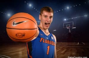 Florida Gators freshman forward Chase Johnson at media day- 1280x853