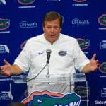 Florida Gators head coach Jim McElwain after losing to Georgia in 2017- 1280x853