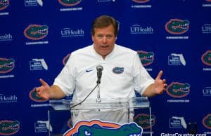 Florida Gators head coach Jim McElwain after losing to Georgia in 2017- 1280x853