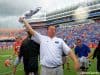 Florida Gators head coach Jim McElwain celebrates after the Vanderbilt game- 1280x854