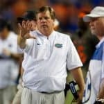 Florida Gators head coach Jim McElwain during the Texas A&M game-1280x853