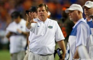 Florida Gators head coach Jim McElwain during the Texas A&M game-1280x853