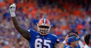 Florida Gators offensive lineman Jawaan Taylor against LSU- 1280x852