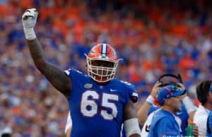 Florida Gators offensive lineman Jawaan Taylor against LSU- 1280x852