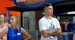 Florida Gators quarterback commit Matt Corral at the LSU game- 1280x852