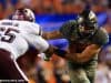 University of Florida defensive end Jordan Sherit rushes the quarterback in a loss to Texas A&M- Florida Gators football- 1280x853