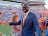 University of Florida defensive line coach Chris Rumph greets fans during Gator Walk- Florida Gators football- 1280x852