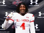 University of Florida receiver James Robinson poses after a practice at the 2017 Under Armour All-American game- Florida Gators football- 1280x854