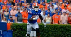 University of Florida receiver Kadarius Toney runs in the open field against LSU- Florida Gators football- 1280x852