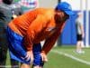 University of Florida special teams coordinator Greg Nord watching the Florida Gators spring practice- Florida Gators football- 1280x852