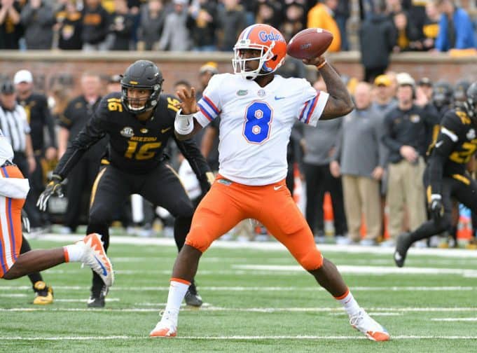 Florida Gators quarterback Malik Zaire throws against Missouri-1280x948