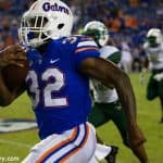 University of Florida freshman running back Adarius Lemons rushes for a 62-yard touchdown that was called back due to holding- Florida Gators football- 1280x853