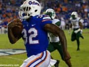 University of Florida freshman running back Adarius Lemons rushes for a 62-yard touchdown that was called back due to holding- Florida Gators football- 1280x853