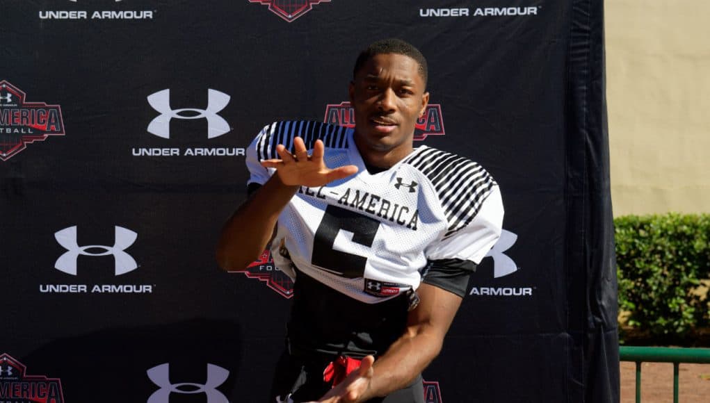 Florida Gators WR target Jacob Copeland at Under Armour practice-1280x853