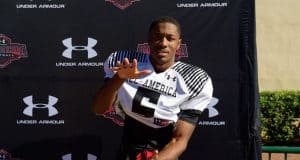 Florida Gators WR target Jacob Copeland at Under Armour practice-1280x853