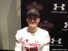 Florida Gators kicker signee Evan McPherson at Under Armour check-in- 1280x960