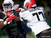 Florida Gators offensive line commit Richard Gouraige at Under Armour - 1280x853