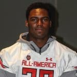 Florida Gators offensive line target Nick Petit-Frere at Under Armour check-in-1280x720