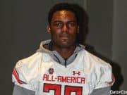Florida Gators offensive line target Nick Petit-Frere at Under Armour check-in-1280x720