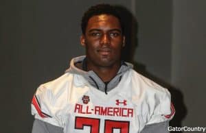 Florida Gators offensive line target Nick Petit-Frere at Under Armour check-in-1280x720