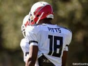 Florida Gators tight end signee Kyle Pitts at Under Armour practice- 1280x852