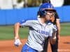 Florida Gators infielder Nicole DeWitt scores against Maryland- 1280x852