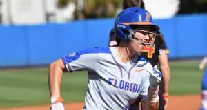 Florida Gators softball advances to the SEC championship game Florida Gators infielder Nicole DeWitt scores against Maryland- 1280x852