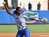 Florida Gators pitcher Aleshia Ocasio pitches against Maryland in 2018- 1280x851